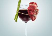 Czerwonego mięsa nie popijamy winem.