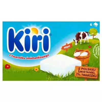 Kiri - ser topiony z twarożku śmietankowego