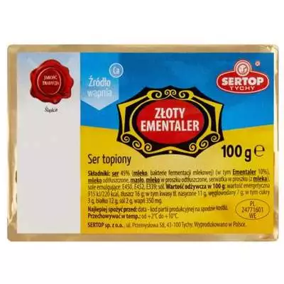 Złoty Ementaler SERTOP Tychy 