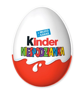 W USA prawo zabrania sprzedaży produktów żywnościowych zawierających w środku zabawki.