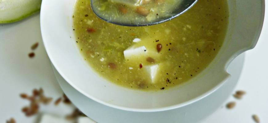 Zupa krem z kabaczka lub cukinii