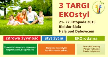 Zapraszamy na Targi EKOStyl w Bielsku-Białej 21–22 listopada