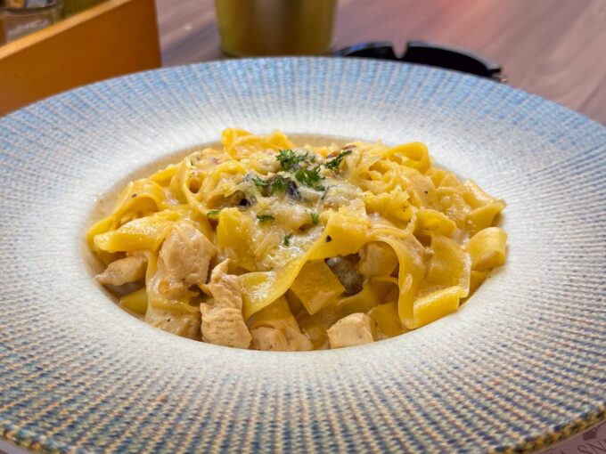 Przepis na tagliatelle z kurczakiem