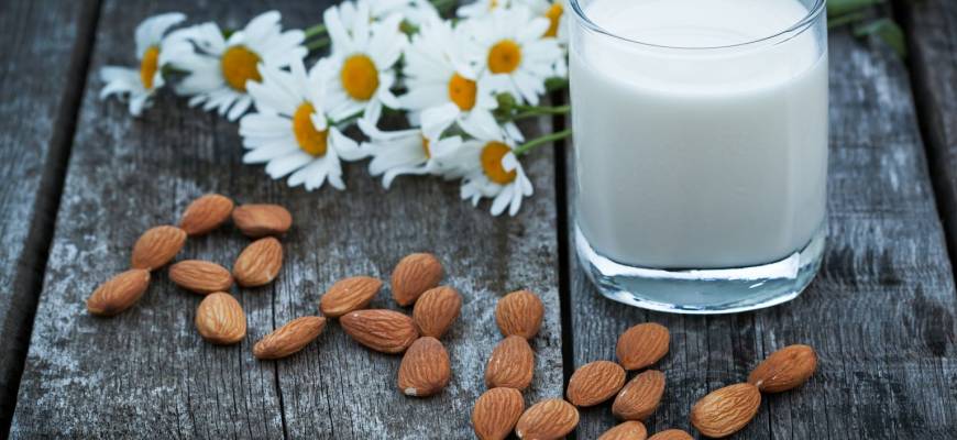 Mleko migdałowe – właściwości, wartości odżywcze, przepis oraz porównanie z mlekiem krowim