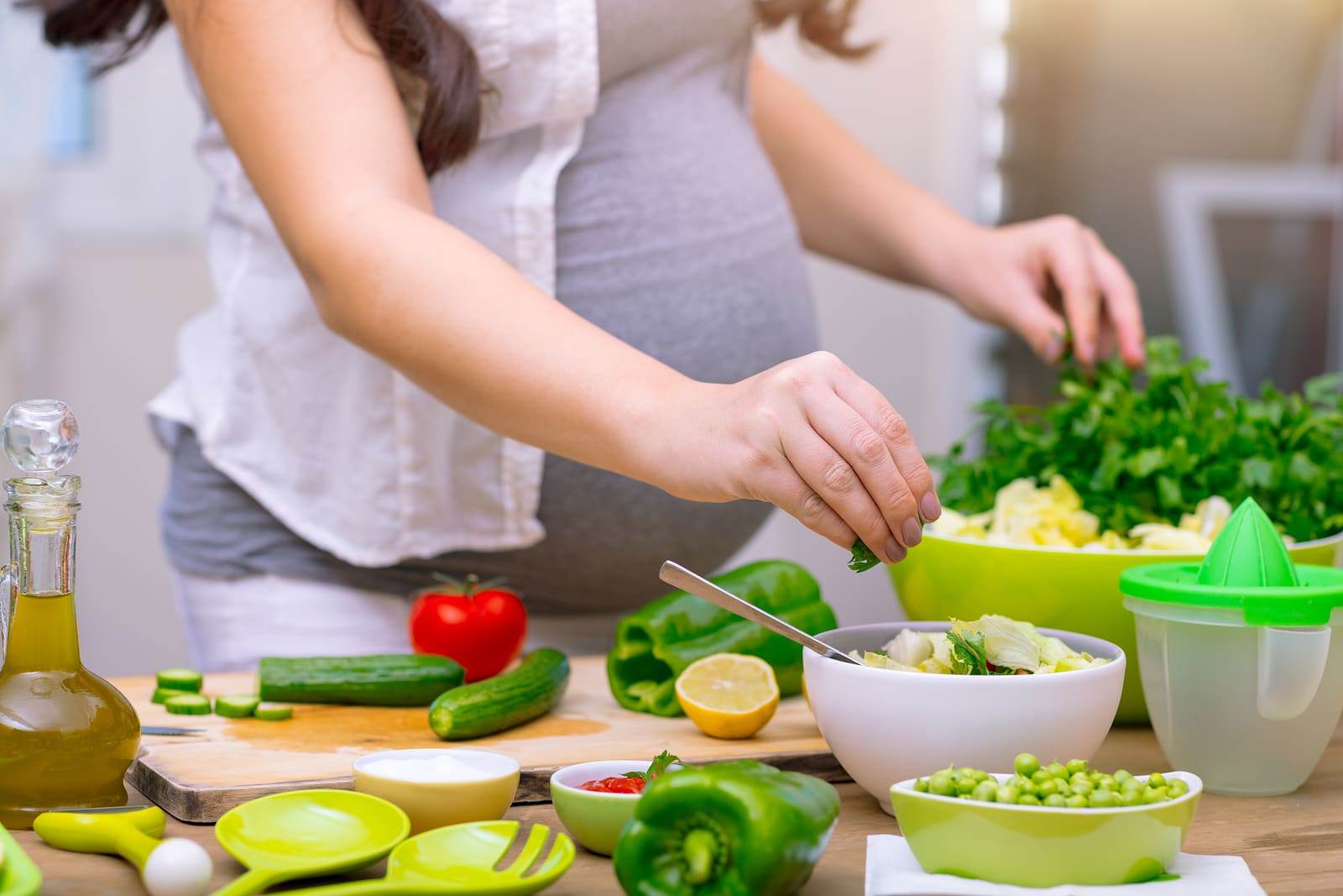 dieta wegetariańska w ciąży