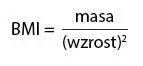 wzór BMI