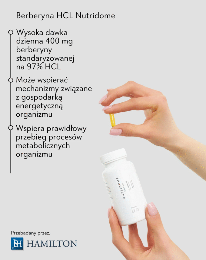Berberynę HCL od Nutridome
